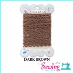 LACE - ROUND-COTTON-2M(GREEN, DARK BROWN, STEEL BLUE, UMBER)